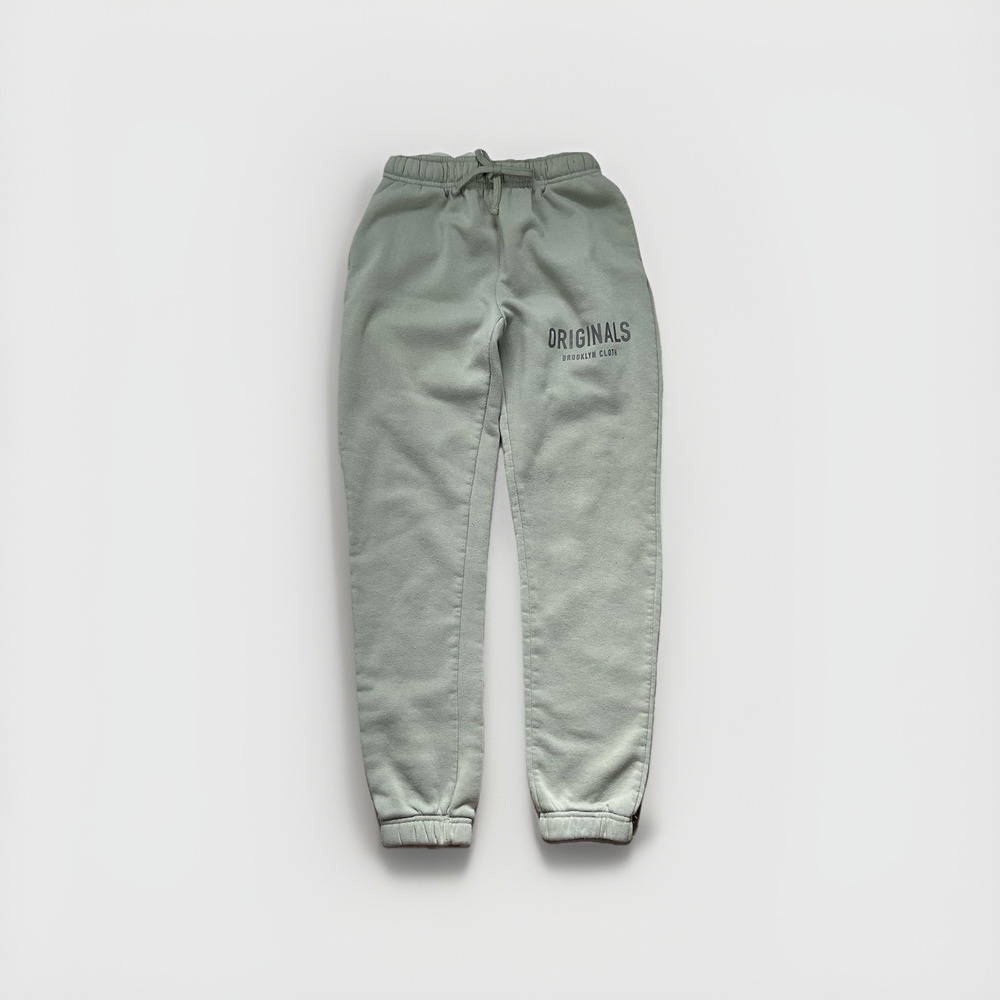 BROOKLYN CLOTH Men's Sage Green Joggers Size‎ S Small